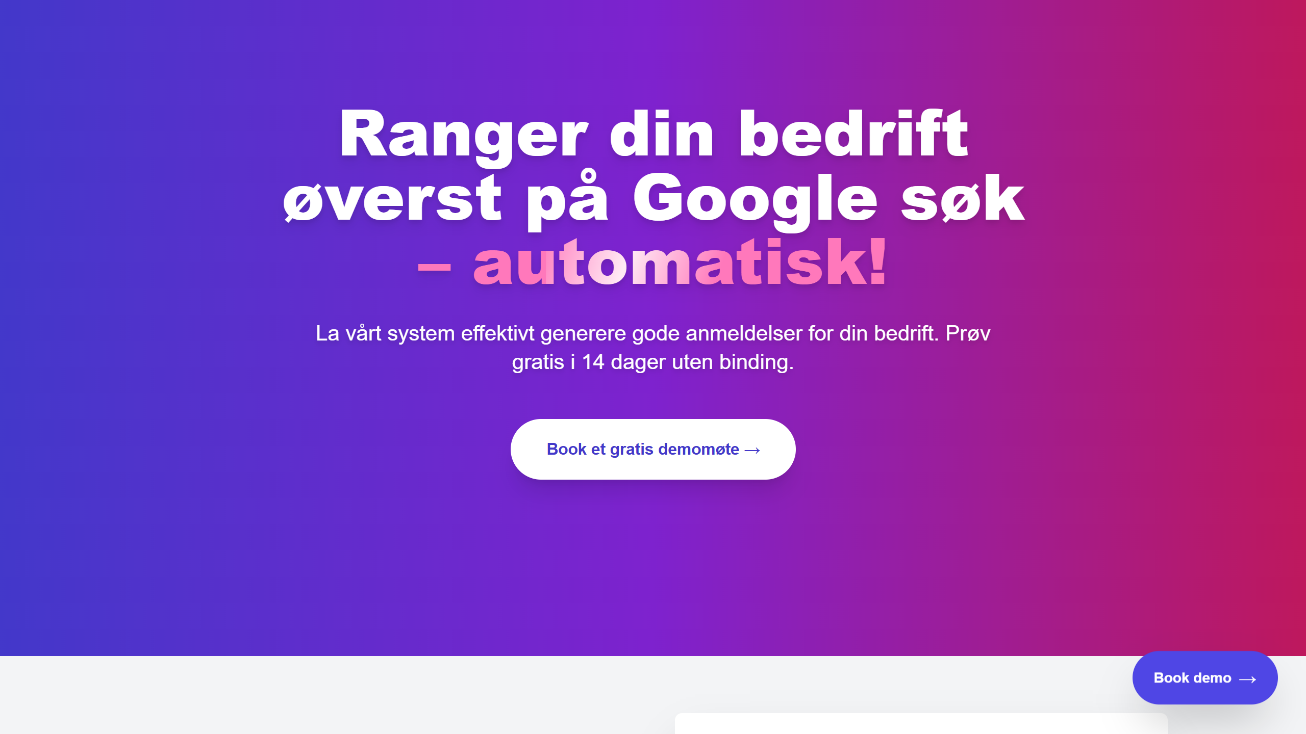 Toppbedrift | Bedre Google-anmeldelser for bedrifter
